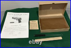 COLT. 45 AUTOMATIC M1911A1 KRAFT PISTOL BOX WithPAPERWORK, BRUSH & WAX PAPER