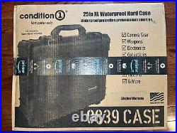 CONDITION 1 25 Hard Case #839, withFoam, Color-Tan, BRAND NEW IN BOX! UNUSED