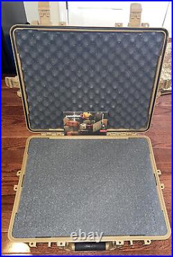 CONDITION 1 25 Hard Case #839, withFoam, Color-Tan, BRAND NEW IN BOX! UNUSED