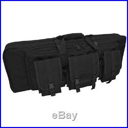 CONDOR Black #151 MOLLE 36 Tactical DOUBLE 5.56 Rifle Carrying Bag Case Pouch