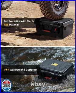 CVLIFE Gun Case for Handguns, 18 Pistol Case Holds 5 Handguns an