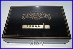 Cannon Vintage Handgun Safe with Foam Interior Lockable Gun Storage Used