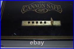 Cannon Vintage Handgun Safe with Foam Interior Lockable Gun Storage Used