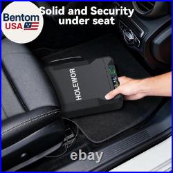 Car Gun Safe Small Pistol Safe Handheld Biometric Gun Cases for Handguns, Portab
