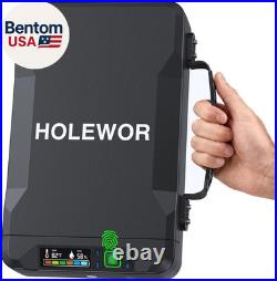 Car Gun Safe Small Pistol Safe Handheld Biometric Gun Cases for Handguns, Portab