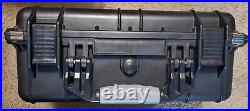 Case Club 4 Pistol and 16 Magazine Pre-Cut Heavy Duty Waterproof Case As Is