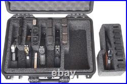 Case Club 5 Pistol and 25 Magazine Pre-Cut Heavy Duty Waterproof Case with In