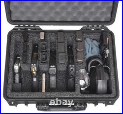 Case Club 5 Pistol and 25 Magazine Pre-Cut Heavy Duty Waterproof Case with In