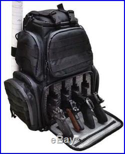 Case Club Tactical 4-Pistol Backpack with Rainfly & Molle Straps, (GEN 2)