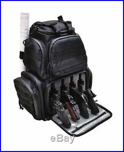 Case Club Tactical 4 Pistol Storage Backpack Rainfly Molle Straps Padded GEN 2