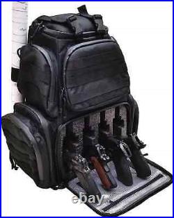 Case Club Tactical 4 Pistol Storage Backpack Rainfly Molle Straps Padded GEN 2