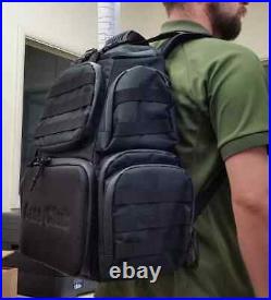Case Club Tactical 4 Pistol Storage Backpack Rainfly Molle Straps Padded GEN 2