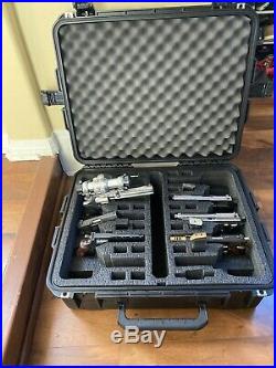 Case Club Waterproof 10 Pistol Case with Silica Gel