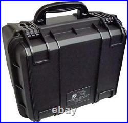 Case Club Waterproof Universal 2 Pistol Case with Silica Gel