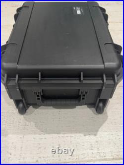 Case Cruzer Quick Draw 6 Pack Universal Handgun Case with Wheels, Pull Out Handle