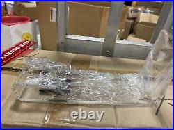 Case Of 22 New Clear Acrylic Hand Guns Display Stand Holders 8.5X 4 H X 2.5 W