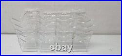 Case of 20 Clear Acrylic Hand Gun Display Stand 4.75L x 2.5W x 3H