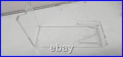 Case of 25 Clear Acrylic Hand Gun Display Stand 6.75L x 2.5W x 4H