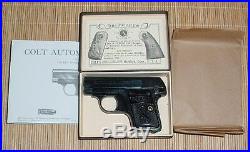 Colt 1908.25 Cal. Semi-Auto Box & Manual