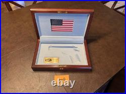 Colt 1911 American Eagle Wooden Display Case Brand New Made In The USA