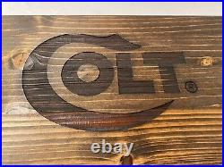 Colt 1911 Presentation Case Laser Engraved Lid Colt Pony