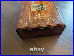 Colt 1911 Wood Storage Case Indian Rosewood/Sheesham Grey Velvet Lined -C013