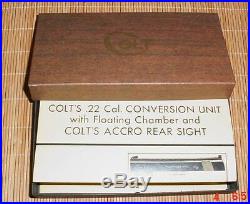 Colt. 22 LR Conversion Kit Box & PW ONLY! Gov. Model & Super 38