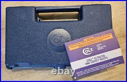 Colt. 22 LR Factory Case Box & Manual Colt. 22 LR Factory Case Box & Manual