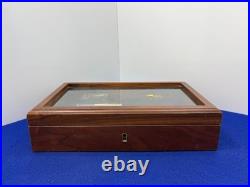 Colt. 25 Auto Golden Tribute Armed Forces Presentation Case with Key