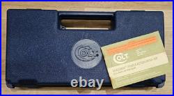 Colt Anaconda 8 Inch Factory Case Box & Manual