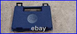 Colt Blue Plastic Gun Case