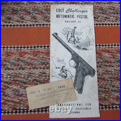 Colt Challenger Empty Box & Papers