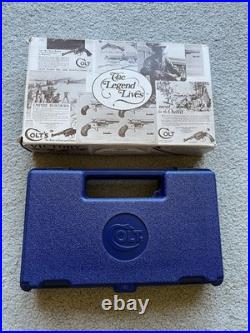 Colt Double Eagle Officers 45 Cal 3.5 Barrel Hard Case withcover Box ONLY DA9180