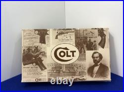 Colt Factory Blue Hard Case with Cardboard Sleeve Fits Python / King Cobra 6