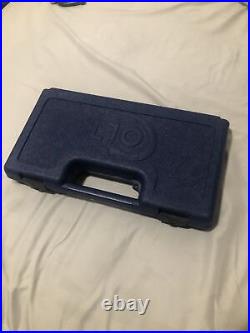 Colt Firearms Blue Plastic Hard Case WithFoam Gun Box