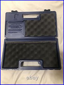 Colt Firearms Blue Plastic Hard Case WithFoam Gun Box