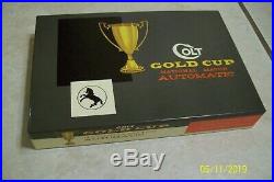 Colt Gold Cup 1911 National Match Series 70 Pistol Box COLT Factory Item