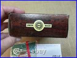 Colt Government. 380 Caliber Factory Pistol Box with Manual 1st Edition Colt Government. 380 Caliber Factory Pistol Box with Manual 1st Edition