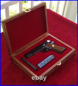 Colt Model 1911 Wood Presentation Case Pistol Display Box Made to order