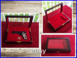 Colt Model 1911 Wood Presentation Case Pistol Display Box Made to order