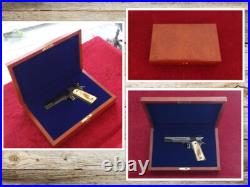 Colt Model 1911 Wood Presentation Case Pistol Display Box Made to order