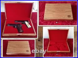 Colt Model 1911 Wood Presentation Case Pistol Display Box Made to order Colt Model 1911 Wood Presentation Case Pistol Display Box Made to order