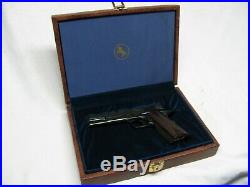 Colt Pistol Case 1911-a1 Fitted Presentation Display Hard Case Museum Quality