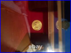 Colt Revolver Display Case 1970 Missouri Sesquicentennial Hand Gun Box 22 4