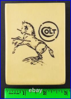 Colt Revolver Gun Circa 1905 Celluloid Ammo Bullet Case