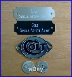Colt SAA Presentation Case Wood Box Single Action Army Uberti Pietta USFA
