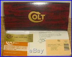 Colt Single Action Army & Colt New Frontier Gen. III Box & Paperwork 43/4-71/2