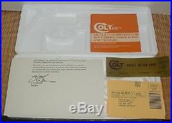 Colt Single Action Army & Colt New Frontier Gen. III Box & Paperwork 43/4-71/2