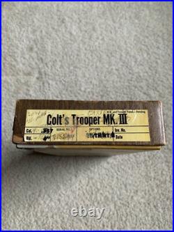 Colt Trooper Mark III Original Box
