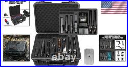 Compact Waterproof Pistol Storage Case 20 Compartments for Efficient Travel Compact Waterproof Pistol Storage Case 20 Compartments for Efficient Travel